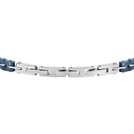 Maserati Jewels Bracelet en acier inoxydable et céramique JM219AQH14 pour homme
