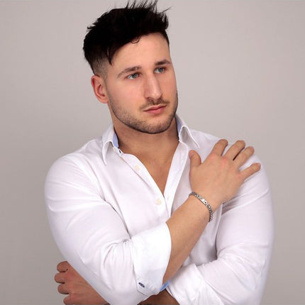 Bracelet Maserati Jewels en acier inoxydable JM221ATY04 pour homme