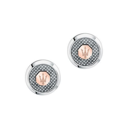Maserati Jewels Boutons de manchette en acier inoxydable JM223ATK20 pour homme