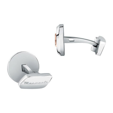 Maserati Jewels Boutons de manchette en acier inoxydable JM223ATK20 pour homme