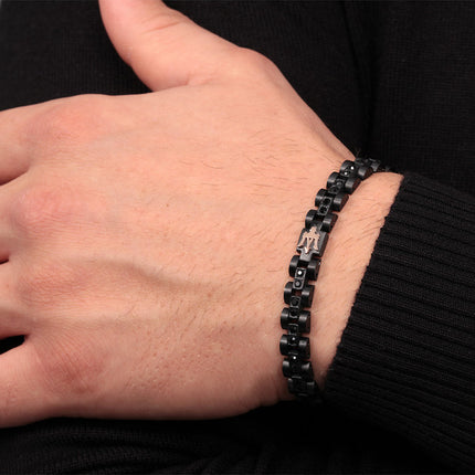 Bracelet Maserati Jewels en acier inoxydable JM420ATJ01 pour homme