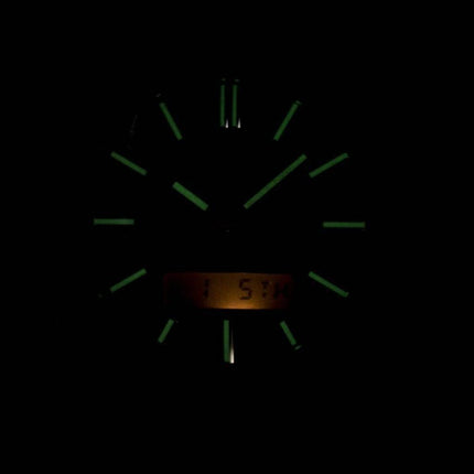 Citizen Quartz Alarm Chronographe Analogique Digital JM5460-01E Montre Homme