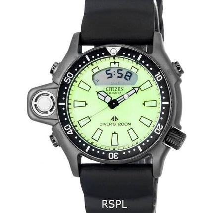 Montre pour homme Citizen Promaster Aqualand avec cadran lumineux à quartz JP2007-17W 200M