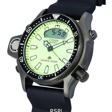 Montre pour homme Citizen Promaster Aqualand avec cadran lumineux à quartz JP2007-17W 200M