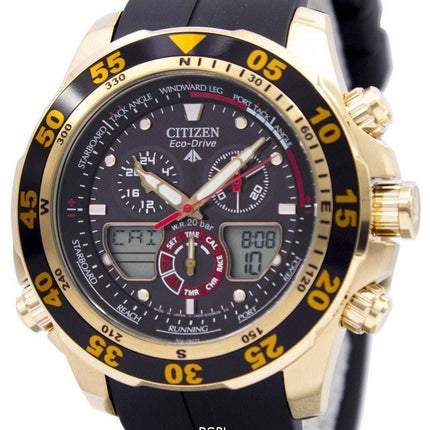 Citizen Eco-Drive Chronograph Promaster World Time JR4046-03E JR4046 montre homme