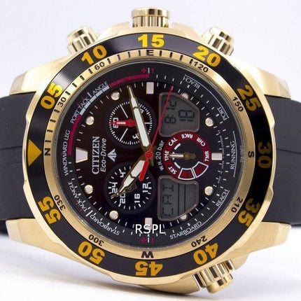Citizen Eco-Drive Chronograph Promaster World Time JR4046-03E JR4046 montre homme