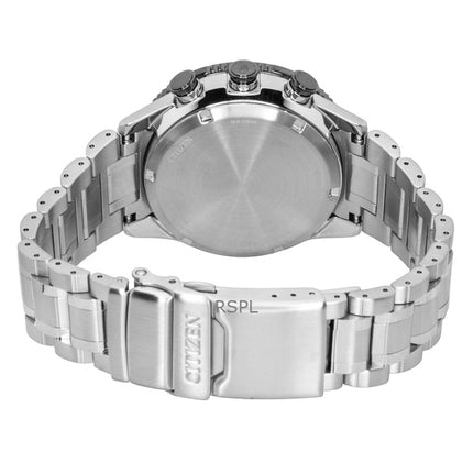 Montre homme Citizen Promaster Skyhawk Eco-Drive Chronographe en acier inoxydable, cadran gris, étanche à 200 m (JV2006-55H).