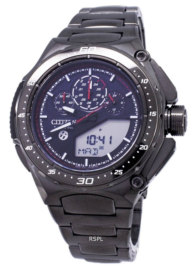 Citizen Eco-Drive JW0104-51E édition limitée titane Analog Digital 200M Watch hommes