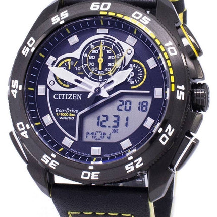 Citizen Promaster Eco-Drive Chronograph 200M Japon faite JW0127-04f montre homme