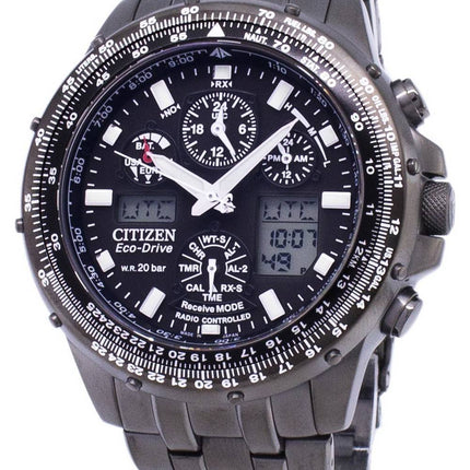 Citizen Promaster Eco-Drive Power Reserve Radio commandé 200M JY0039-58E montre homme