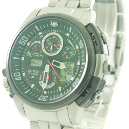 Citizen Promaster Skyhawk Titanium EcoDrive JY8000-50E JY8000 Radio contrôlée montre heure mondiale