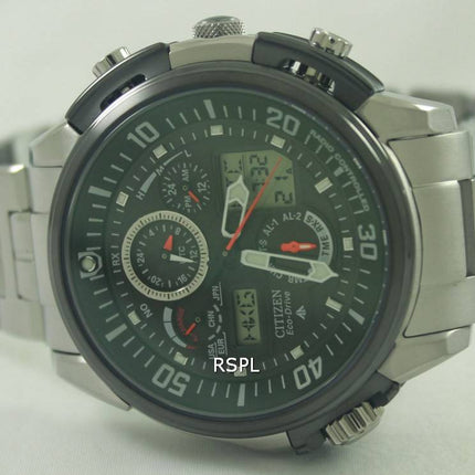 Citizen Promaster Skyhawk Titanium EcoDrive JY8000-50E JY8000 Radio contrôlée montre heure mondiale