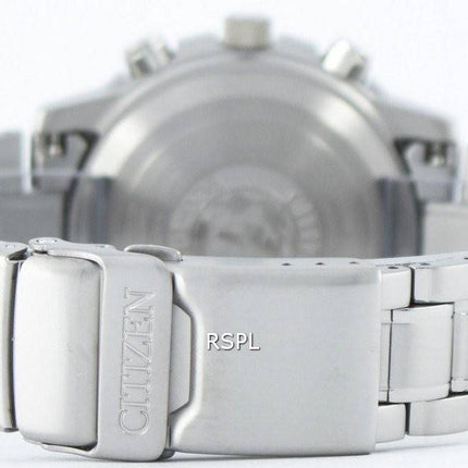 Citizen Promaster Sky Pilot Titanium Eco-Drive Radio Controlled monde temps JY8020-52E montre homme
