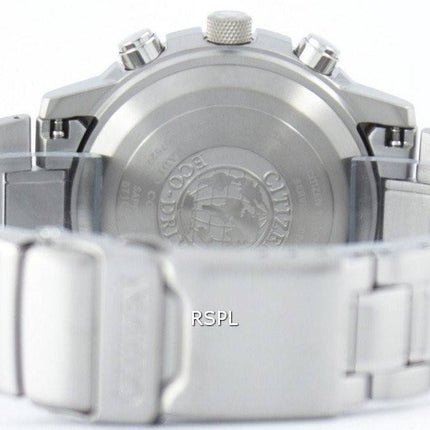 Citizen Promaster Sky Pilot Titanium Eco-Drive Radio Controlled monde temps JY8020-52E montre homme