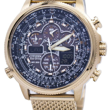 Citoyen Navihawk A.-t. Eco-Drive Chronograph JY8033-51E montre homme