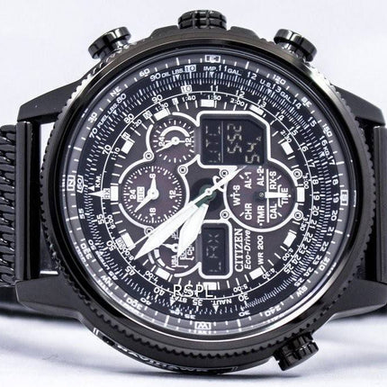Citoyen Navihawk A.-t. Eco-Drive Chronograph JY8037-50E montre homme