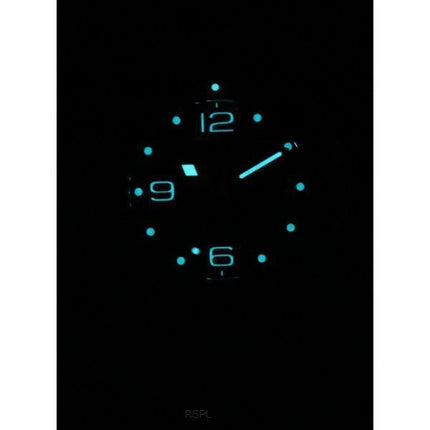 Montre de plongée automatique L3.741.4.56.6 300M pour homme Longines HydroConquest en acier inoxydable avec cadran noir