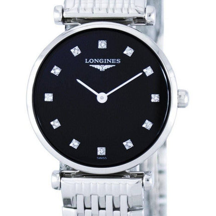 Montre Longines Le Grande Classique Quartz diamant Accent L4.209.4.58.6 féminin