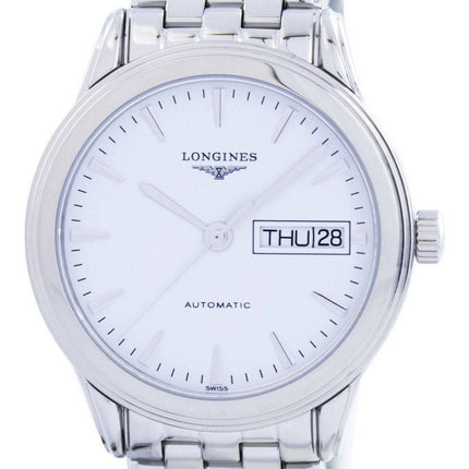 Montre Longines Flagship Automatic Power Reserve 25 Jewels L4.799.4.12.6 Hommes