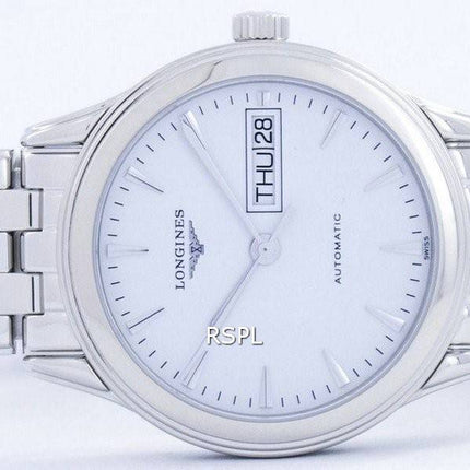 Montre Longines Flagship Automatic Power Reserve 25 Jewels L4.799.4.12.6 Hommes