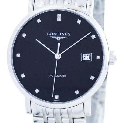 Montre Longines élégant diamant automatique Accent L4.810.4.57.6 Hommes