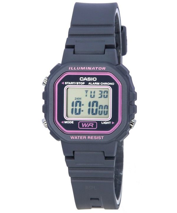 Montre pour femme Casio POP Digital cadran noir Quartz LA-20WH-8A LA20WH-8