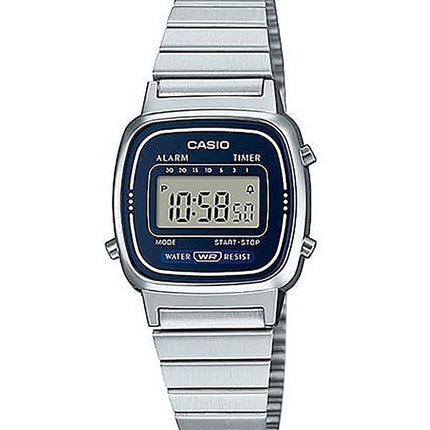 Montre Casio alarme numérique LA-670WA-2D féminin