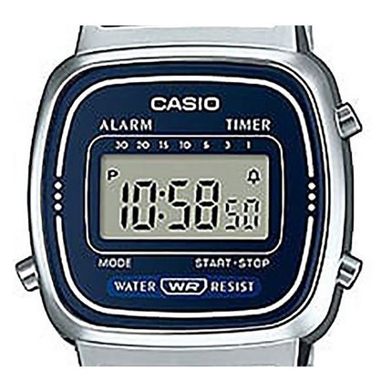 Montre Casio alarme numérique LA-670WA-2D féminin