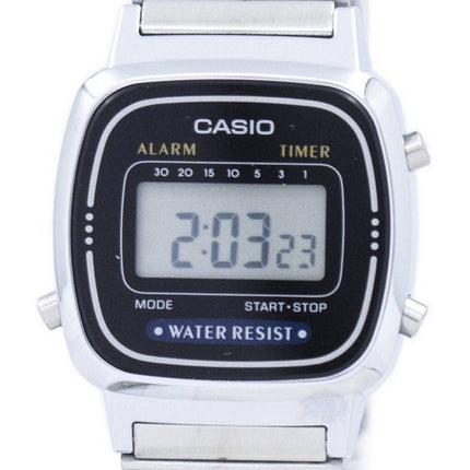 Montre Casio Vintage alarme numérique LA670WD-1 féminin