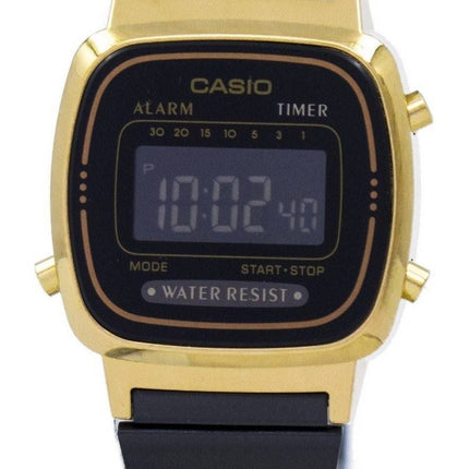 Montre Casio Vintage alarme numérique LA670WEGB-1 b féminin