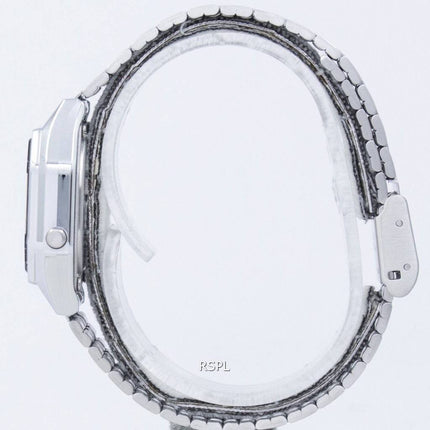 Montre Casio Vintage Illuminator alarme numérique LA680WA-1BDF féminin