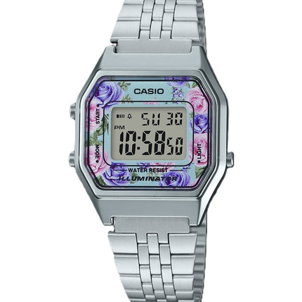 Montre Casio jeunesse Vintage illuminateur Quartz Digital LA680WA - 2C féminines