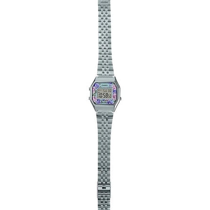 Montre Casio jeunesse Vintage illuminateur Quartz Digital LA680WA - 2C féminines