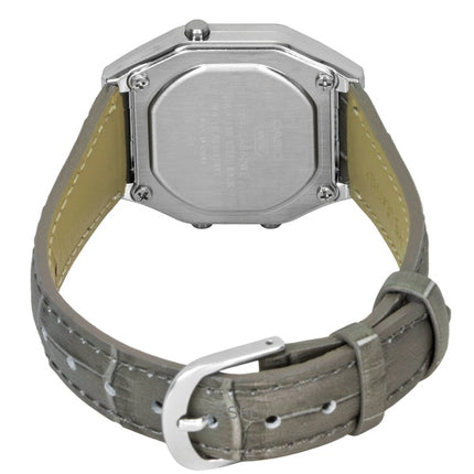 Montre Casio vintage numérique à quartz LA680WEL-8A2, bracelet en cuir, unisexe