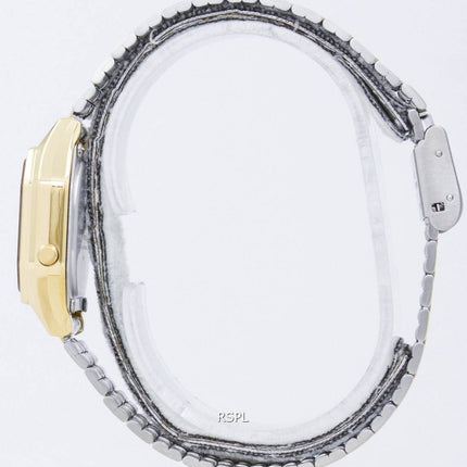 Montre Casio jeunesse Vintage Illuminator alarme numérique LA680WGA-9 b féminin
