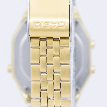 Montre Casio jeunesse Vintage Illuminator alarme numérique LA680WGA-9 b féminin