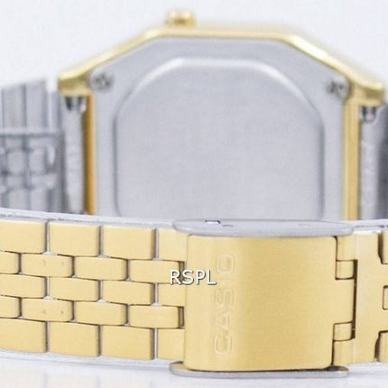 Montre Casio jeunesse Vintage Illuminator alarme numérique LA680WGA-9 b féminin