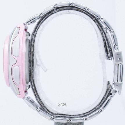 Montre Casio Poptone mondial temps analogique numérique LCF-10D-4AV LCF10D-4AV féminin