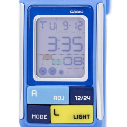 Montre Casio Poptone heure double alarme numérique LDF-50-2D montre LDF50-2D féminin