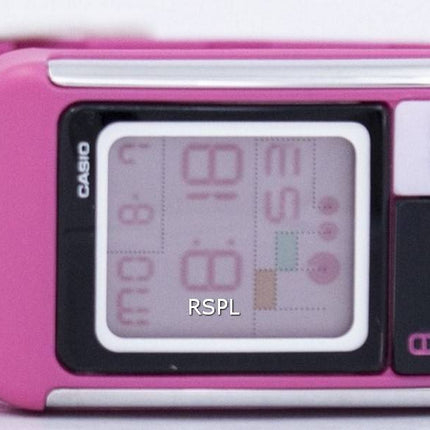 Montre Casio Poptone heure double alarme numérique LDF-52-4 a LDF52-4 a féminin