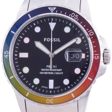 HORSMontre pour homme Fossil FB-01 Pride Limited Edition Quartz LE1108 100M