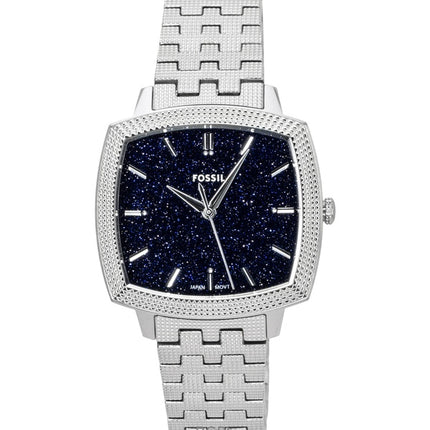 Montre unisexe Fossil Nick Jonas x Machine Luxe Aventurine Édition Limitée Cadran Bleu Quartz LE1216