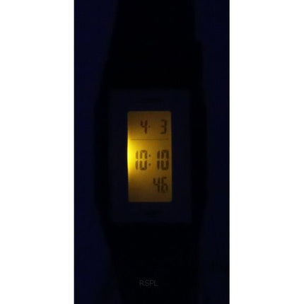 Casio POP Montre unisexe à quartz avec bracelet en résine numérique LF-10WH-2