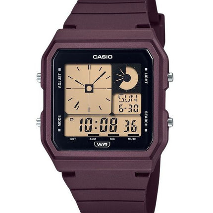 Casio POP Montre unisexe à quartz avec bracelet en résine numérique LF-20W-5A