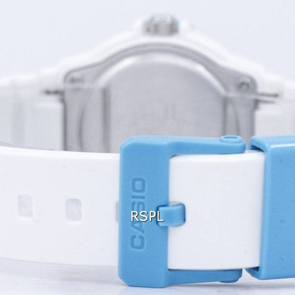 Casio Blanc modem analogique LRW-200H-2BVDF Montre LRW-200H-2BV femmes