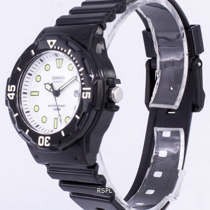 Casio Enticer analogique cadran blanc LRW-200H-7E1VDF Montre LRW-200H-7E1V femmes