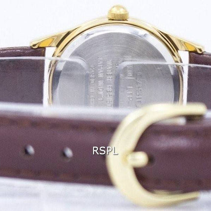 Montre Casio Quartz Penguin cadran analogique LTP-1094Q-7 b 6 femmes
