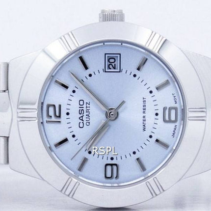 Montre Casio Enticer Quartz analogique cadran bleu LTP-1241D-2ADF LTP-1241D-2 a féminin