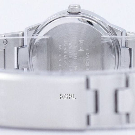 Montre Casio Enticer Quartz analogique cadran bleu LTP-1241D-2ADF LTP-1241D-2 a féminin