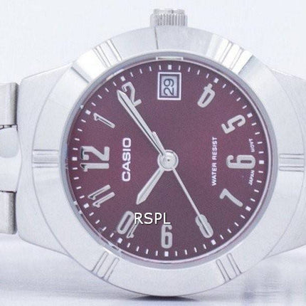 Montre Casio Quartz analogique LTP-1241D-4 a 2 féminines